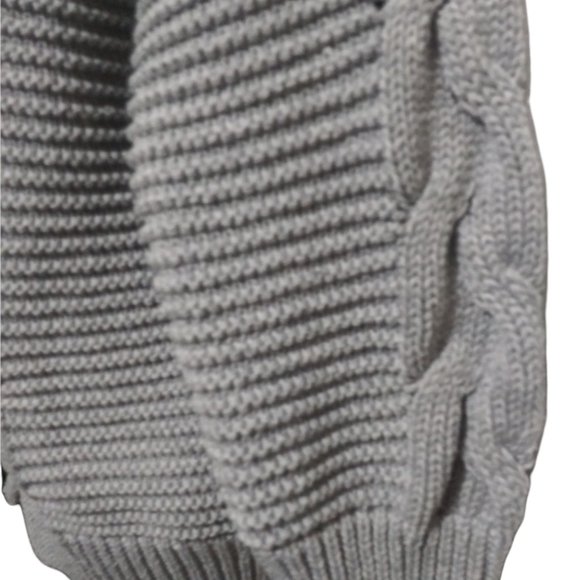 SOLD!!! Oversized Chunky Open Front Cardigan Sweaters Cable Knit Size M - Picture 13 of 16